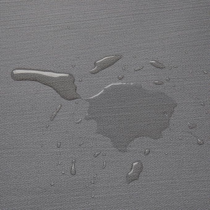 Haimin Fabric Wallpaper Textured Contact Paper Grey Peel and Stick Faux Linen - Image 9