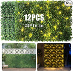 Artificial Boxwood Wall Panels by Unknown