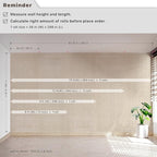Ansehan Wallcovering W030106 EnvyCollection 36" W x 8 Yard L, Natural Paper - Image 9