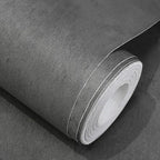 WADILE Black Gray Concrete Wallpaper 15.7 in * 708 in, Cement Contact Paper 3D by WADILE