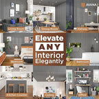 Avana Acoustic Wood Wall Panels – 47.2 X 12.6 Inch Gray Oak Acoustic Panels 2 - Image 3