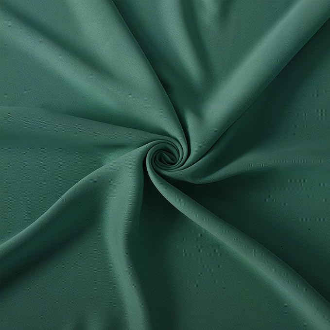 LEMOMO Blackout Curtains 66 x 95 inch/Dark Green Curtains Set of 2 - Image 6