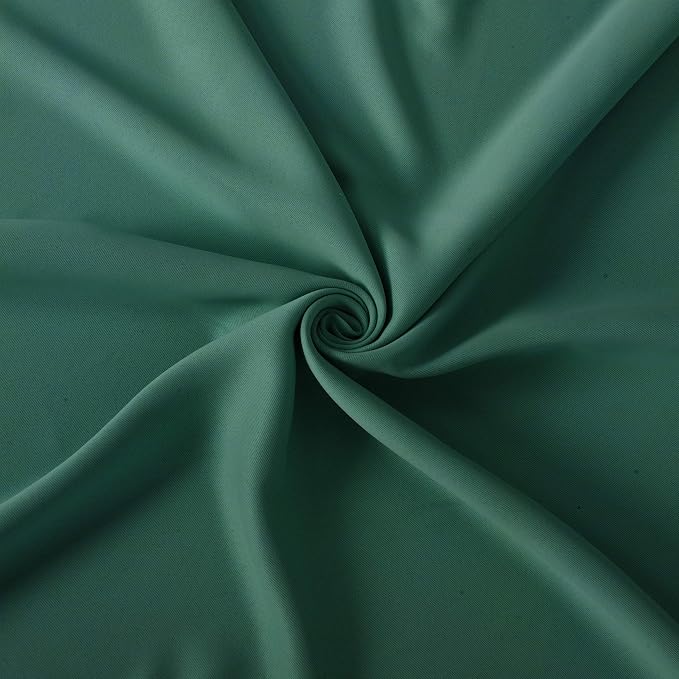 LEMOMO Green Blackout Curtains 34 x 84 Inch Length/Set of 2 Curtain - Image 5
