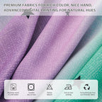 XiDi Purple, Unicorn Green Curtains - Image 3