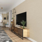 Haimin Grasscloth Wallpaper Peel and Stick 20.9in X 393in Fabric Contact Paper - Image 6