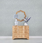 NuWallpaper x Society Social Sea Fern Slate Blue Peel and Stick Wallpaper - Image 4