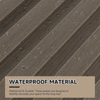 POHARE WPC Slat Wall Paneling, Acoustic Wall Panels - Image 4