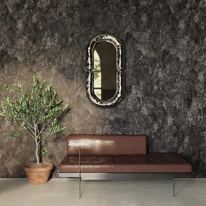 3yecao 31"×157" Big Roll Wide Thick Dark Brown Tan Grey Concrete Wallpaper Peel - Image 4