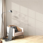 Gray Grasscloth Peel and Stick Wallpaper Renter Friendly Wall Covering Adhesive - Image 2