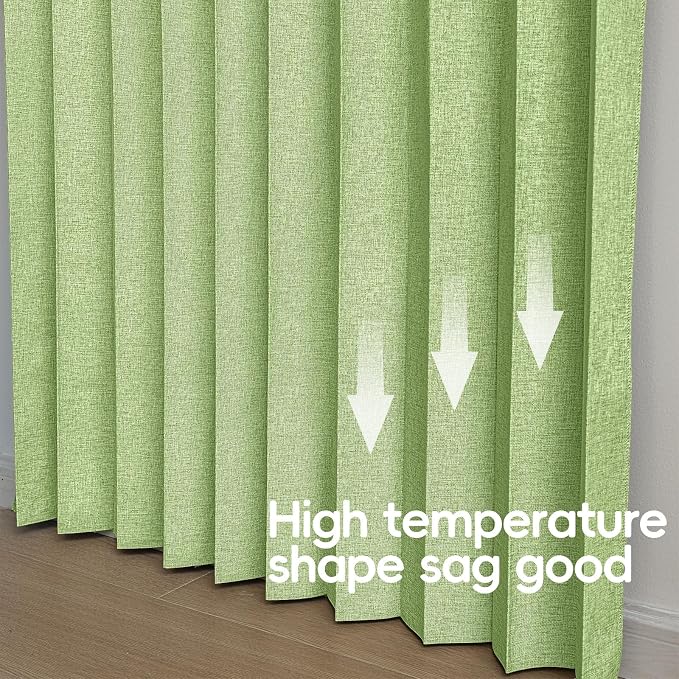 AJAZZ 100% Blackout Accordion Doors Interior Magnetic Door Curtain Accordion - Image 6