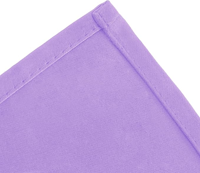 LEMOMO Lilac Blackout Curtains 52 x 84 inch/Lavender Curtains Set of 2 - Image 7