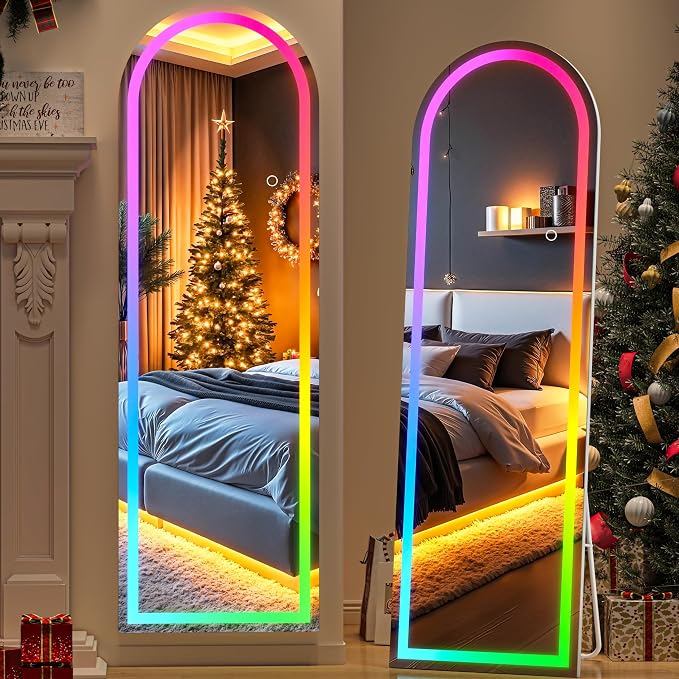 Hasipu Arch Full Length Mirror 55.5 x 15.7 in by Whatssuitableisthebest