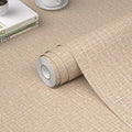 WADILE Grasscloth Peel and Stick Wallpaper 15.7in x 78.7in, Textured Contact by WADILE