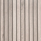 VEELIKE Rustic Grey Oak Wood Slat Wallpaper Peel and Stick Faux Wood Panel Wall by VEELIKE