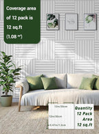 Waister 12 Pack Soundproof Wall Panels, 0.47 inch Thicker High Density Acoustic - Image 5