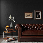 Abyssaly Black Textured Wallpaper Peel and Stick - Image 9