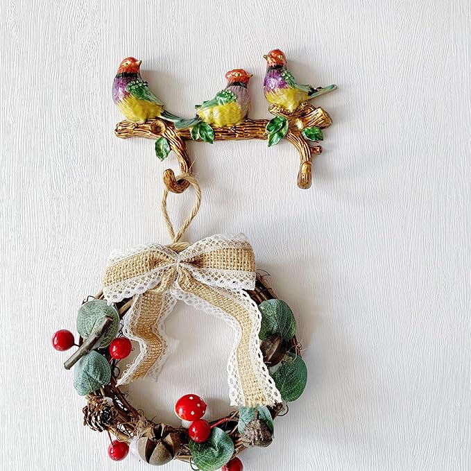 Vintage Bird Shaped Decorative Wall Hook Rack Hanger - Image 3