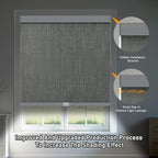 AOSKY Linen Roller Blinds Shades - Image 4