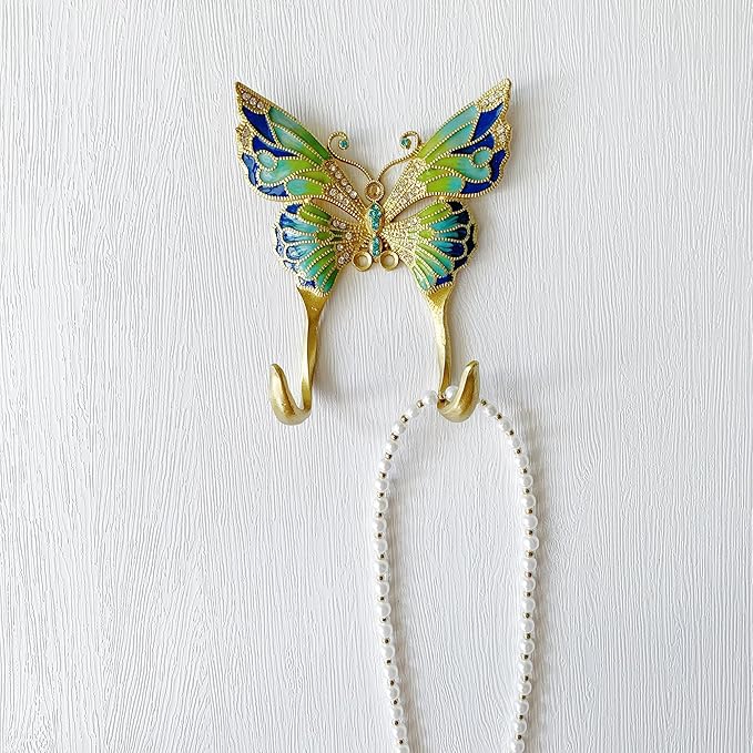 Vintage Butterfly Shaped Decorative Wall Hook Rack Hanger - Image 5