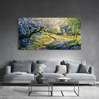 Large Canvas Wall Art Decor Large Modern Green Wall Art - Image 3