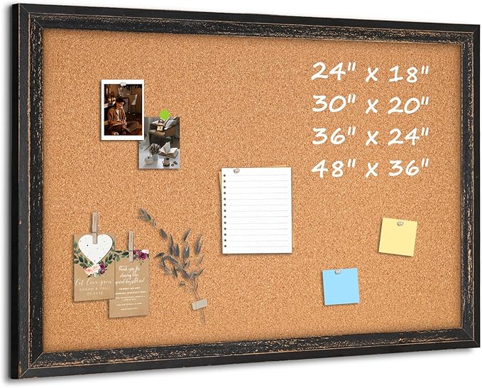 Cork Board Bulletin Board by QUEENLINK