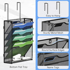 Kuntine.B Wall File Organizer Office Hanging Magazine Holder Wall File Organizer - Image 3
