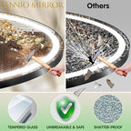 FENNIO 70" x 36" Large Wall Mounted Mirror - Image 6