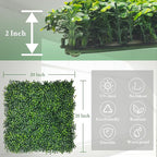 Artificial Boxwood Panels, Garden&Fence Covering Privacy, Backyard and Decor - Image 4