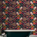 Wallpaper Peel and Stick Floral Wall Paper Removable Waterproof - Image 7