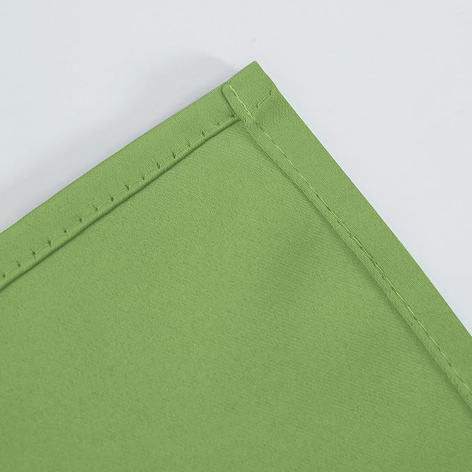 LEMOMO Blackout Curtains 52 x 63 inch/Light Green Curtains Set of 2 - Image 8