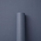 24"x393" Navy Blue Grasscloth Peel and Stick Fabric Textured Contact Paper - Image 5