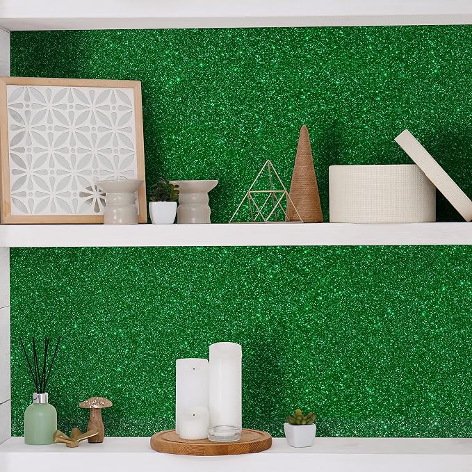 CHIHUT Sparkly Glitter Wallpaper Stick and Peel - Image 4