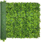 ODTORY Artificial Plant Wall Roll: 48 X120 in UV-Anti Ivy Privacy Fence Screen by ODTORYHOME