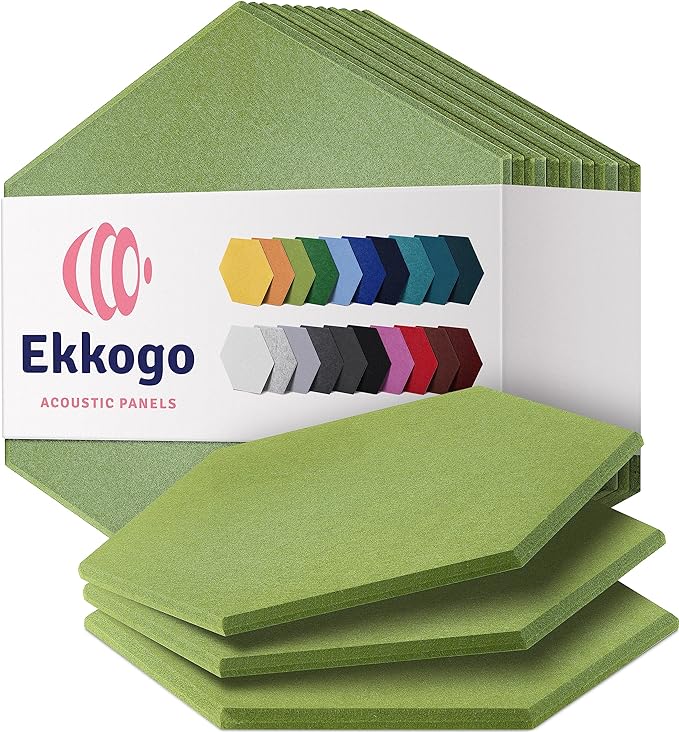 Acoustic Panels 12-Pack by EkkogoAcousticPanels