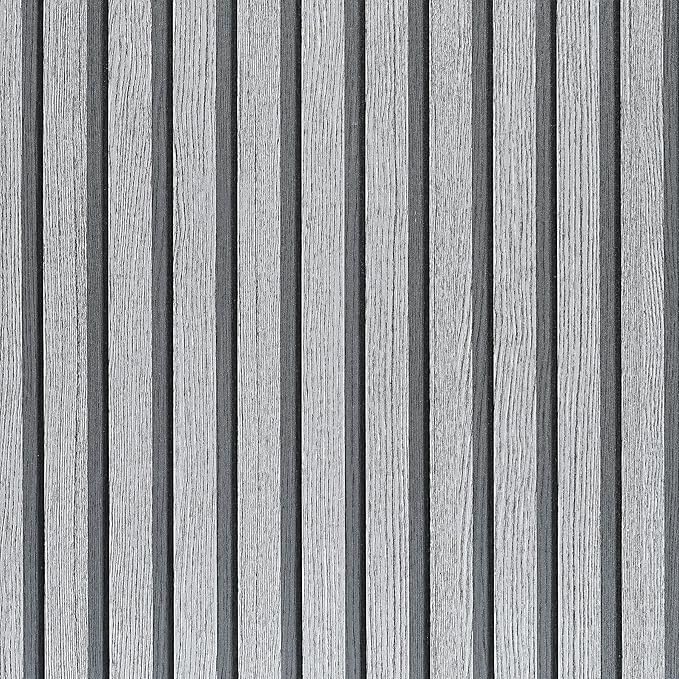 Gray Wood Slat Wallpaper by LOVADA