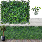 ODTORY Artificial Grass Wall Backdrop Panels, 16 X 12 in 12P UV-Anti Greenery by ODTORYHOME