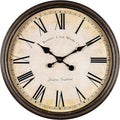 Bernhard Products Large Decorative Wall Clock 20 Inch Silent Non Ticking by BernhardProducts