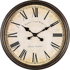 Bernhard Products Large Decorative Wall Clock 20 Inch Silent Non Ticking by BernhardProducts
