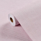 Haimin Grasscloth Wallpaper Textured 24in X 393in Fabric Contact Paper Pink - Image 7