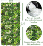 ODTORY Artificial Plant Wall Panels: 50"×120" UV-Anti Faux Grass Wall Backdrop - Image 2