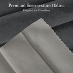 RYB HOME Accordion Style Room Divider Curtain-100% Blackout Folding Accordion - Image 4