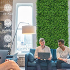 ODTORY Artificial Plants Hedge Wall Panels：20x20 Inch 4P UV-Anti Greenery - Image 5