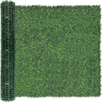 Artificial Ivy Privacy Fence Screen: 72"x 144" 4-Layer Leaf UV-Anti Faux by DOPGIB
