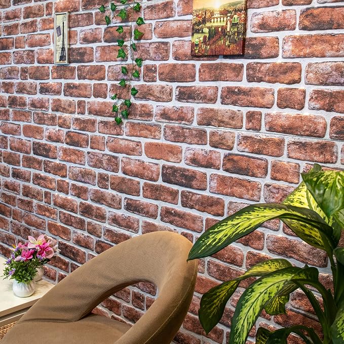 Dundee Deco 3D Wall Panels Faux Brick - Image 2