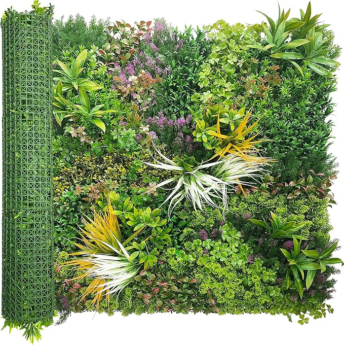 ODTORY Artificial Greenery Grass Wall Panels: 40'' x 120'' UV-Anti Faux by ODTORYHOME
