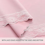 XiDi Light Pink Curtains for Bedroom, Girls Room Blackout Curtains, Kids Room - Image 5