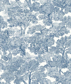 Chesapeake Spinney Toile Wallpaper by Chesapeake