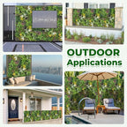Artificial Grass Wall Roll Panels: 60''x120''Boxwood Hedge Panels, UV-Anti - Image 6