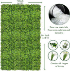 ODTORY Artificial Plant Wall Roll: 72 X144 in UV-Anti Ivy Privacy Fence Screen - Image 2