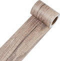 Decotalk Wood Wallpaper Border Peel and Stick 3"x236" Wall Paper Frame Self by Decotalk